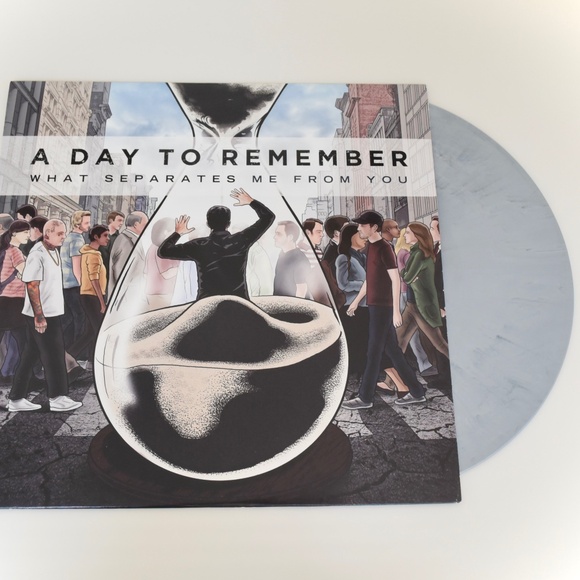 A Day to Remember - What Separates Me From You Vinyl LP Record in Clear Smoke - Picture 1 of 1